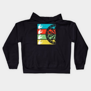 Vintage Darts Kids Hoodie